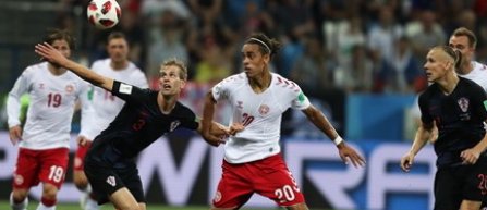 CM 2018 - optimi: Croaţia - Danemarca 1-1, 2-3p